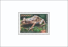 GUINEA GUINEE 2023 - SHEET 1V - AMPHIBIANS - FROGS FROG GRENOUILLES GRENOUILLE - LUXE MNH - Rane