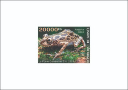 GUINEA GUINEE 2023 - DELUXE PROOF - AMPHIBIANS - FROGS FROG GRENOUILLES GRENOUILLE - Kikkers