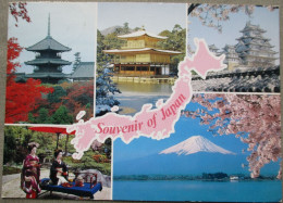 JAPAN PAGODA HIMEJI JO CASTLE POSTCARD ANSICHTSKARTE CARTOLINA PHOTO CARD CARTE POSTALE CP PC AK KARTE - Osaka