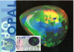 Australia, MC, Opal, Gemstone 2 - Storia Postale