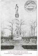 LOIGNY-la-BATAILLE (28)  Monument érigé à L'entrée Bois Des Zouaves En 1878 - Loigny