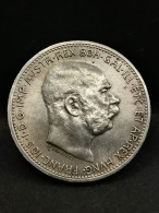 1 COURONNE ARGENT 1915 FRANZ JOSEPH I AUTRICHE / AUSTRIA SILVER - Autriche