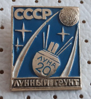 Moon Luna Space CCCP  Badge Pin - Space