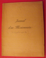 Journal D'un Missionnaire De Château-Gontier En Chine En 1893. J. Crochet. éd Leclerc à Château-Gontier, Sd - Pays De Loire