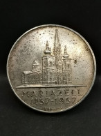 25 SCHILLING ARGENT 1957 BASILIQUE DE MARIAZELL  AUTRICHE AUSTRIA / SILVER - Autriche