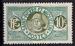 SAINT-PIERRE-ET-MIQUELON N°108 N* - Nuevos