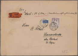 Nachlässe: DEUTSCHLAND-BELEGE - Umfangreicher Bestand Briefe Und Karten Mit Insg - Kilowaar (min. 1000 Zegels)