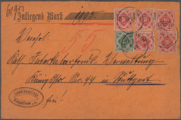 Nachlässe: 1856/1920, WÜRTTEMBERG, Sehr Umfangreicher Nachlass-Bestand Mit Hunde - Vrac (min 1000 Timbres)