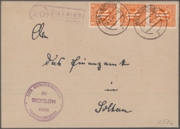 Nachlässe: 1739/1956, DEUTSCHLAND, Posten Von Alt Bis Neu Mit Ca. 90 Briefen, Ka - Kilowaar (min. 1000 Zegels)