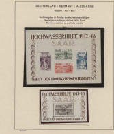 Deutschland: 1872/1981, Sammlung Deutsches Reich, Zonen, Bund, Berlin, Saar (mit - Colecciones