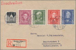 Deutschland: 1860-1954 Ca.: Kollektion Von Verschiedenen Marken Und Belegen, Von - Colecciones