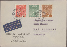 Deutschland: 1870er-1950er Jahre: Einige Hundert Briefe, Postkarten, Ganzsachen - Sammlungen