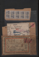 Deutschland: 1910/2010, Sammlung Von Alt Bis Neu Mit Paket- Und Päckchen-Adresse - Sammlungen