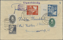 Deutschland: 1935/1962, POSTHILSSTELLENSTEMPEL: Schöner Posten Von Insg. Ca. 78 - Collections