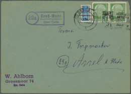 Heimat: Niedersachsen: 1932/1964, Landpoststempel (Posthilfsstellenstempel), Vie - Autres