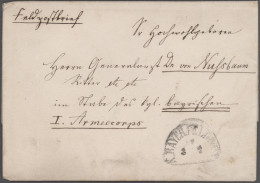 Altdeutschland - Vorphila: 1830er-1870er Jahre: 27 Belege Ohne Marken, Dabei Mei - Prephilately