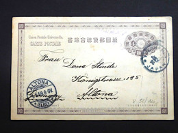 Japan 1898: Yokohama Stationery Card - Postales