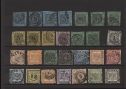 Altdeutschland Und Deutsches Reich: 1858/1872, Lagerposten Verschiedener Staaten - Collections