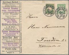 Bayern - Marken Und Briefe: 1850/1915, Lot Mit Ca. 20 Briefen, Karten Und Ganzsa - Otros & Sin Clasificación