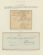 Bayern - Ortsstempel: 1750/1910 (ca.), Sammlung Von Ca. 100 Belegen (Briefe/Post - Sonstige & Ohne Zuordnung