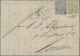 Hamburg - Marken Und Briefe: 1859/1870 (ca.), Hübsches Sammlungskonglomerat Mit - Hamburg