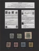 Hannover - Marken Und Briefe: 1850-1867, Sammlung Auf Albenblättern, Hübsch Illu - Hannover