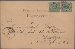 Deutsches Reich - Pfennige: 1875/1880, Sammlung Von 39 Briefen Und Karten Mit Fr - Verzamelingen