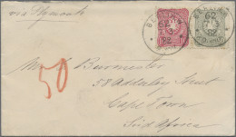 Deutsches Reich - Pfennig: 1881/1890, Destination Cape Town/Südafrika, Lot Von S - Sammlungen