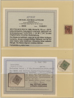 Deutsches Reich - Krone / Adler: 1889/1900, Gestempelte Spezial-Sammlungspartie - Verzamelingen