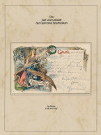 Deutsches Reich - Germania: 1900-1920 (ca), Germania-Ausgaben, Ortsstempelformen - Sammlungen
