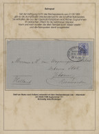 Deutsches Reich - Germania: 1900-1920, Germania-Ausgaben, Bahnpost, 42 Belege, I - Verzamelingen