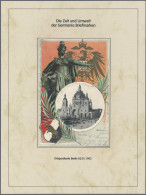 Deutsches Reich - Germania: 1900-1922 (ca), Germania-Ausgaben, Spezialsammlung " - Sammlungen