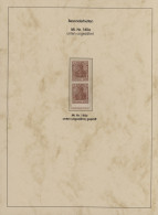 Deutsches Reich - Germania: 1920-1922, Germania-Ausgaben, Hoch Spezialisierte Sa - Verzamelingen