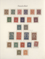 Deutsches Reich - Weimar: 1923/1932, In Den Hauptnummern Komplette, Meist Postfr - Collections