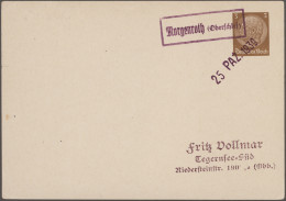 Deutsches Reich - 3. Reich: 1933/1944, Vielseitige Partie Von Ca. 101 Briefen Un - Briefe U. Dokumente