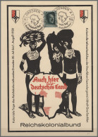 Deutsches Reich - 3. Reich: 1936/1943, Vielseitige Sammlungspartie Mit Belegen, - Sonstige & Ohne Zuordnung