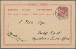 Deutsches Reich - Ganzsachen: 1890/1902, Krone/Adler, Partie Von 19 Gebrauchten - Other & Unclassified