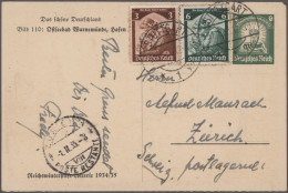 Deutsches Reich - Ganzsachen: 1934/1935, WHW-Sonderpostkarte, Umfangreiche Samml - Autres & Non Classés