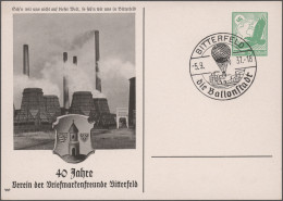 Deutsches Reich - Privatganzsachen: 1936/1938, Privatganzsachenkarte 5 Pfg. Flug - Sonstige & Ohne Zuordnung