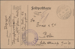 Militärmission: 1916/1918, Kleiner Sammlerbestand Von 36 Belegen Der Dt.Militärm - Turkey (offices)