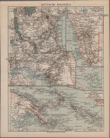 Deutsche Kolonien: 1890/1920 (ca), Umfangreiche Sammlung Im Ringbinder, Mit Viel - Andere & Zonder Classificatie