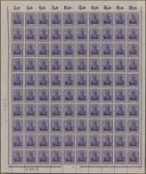 Deutsche Besetzung I. WK: 1914/1923, Umfassender Posten Ganzer Bogen, Großer Bog - Besetzungen 1914-18