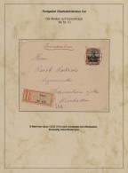 Deutsche Besetzung I. WK: Postgebiet Ober. Ost: 1916-1918, Sammlung Im Album, Mi - Occupation 1914-18