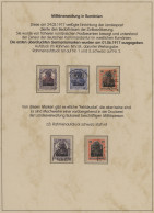 Deutsche Besetzung I. WK: Rumänien: 1917-1918, Sammlung Mit Marken Und 26 Belege - Bezetting 1914-18