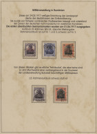 Deutsche Besetzung I. WK: Rumänien: 1917-1918, Sammlung Mit Marken Und 26 Belege - Besetzungen 1914-18