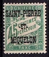 SAINT-PIERRE-ET-MIQUELON TAXE N°15 NSG - Postage Due