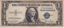 BILLETE DE ESTADOS UNIDOS DE 1 DOLLAR DEL AÑO 1935 LETRA D WASHINGTON  (BANK NOTE) - Silver Certificates – Títulos Plata (1928-1957)