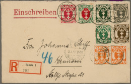 Danzig: 1922/1932 (ca.), Schöne Sammlung Auf Blättern Mit Zahlreichen Guten Ausg - Other & Unclassified