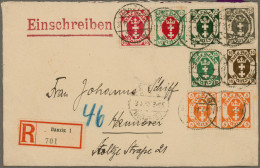 Danzig: 1922/1932 (ca.), Schöne Sammlung Auf Blättern Mit Zahlreichen Guten Ausg - Sonstige & Ohne Zuordnung