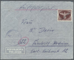 Feldpostmarken: 1943/1944, Lot Mit Tunispäckchen-Marken Und 7 Inselpost-Belegen, - Other & Unclassified